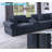 Stimpson 7-Seater Modular Sectional with Cup Holders-1260878912