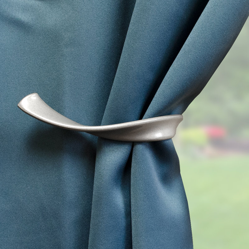Retenue de rideaux Presley Drapery, Nickel brossé