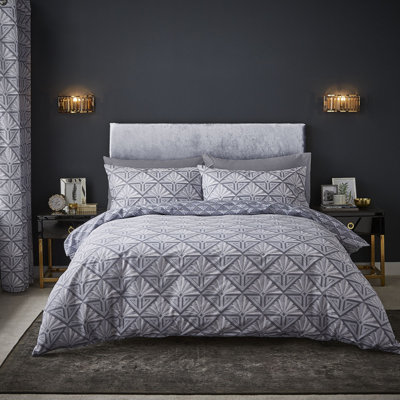 Art Deco Easy Care Duvet Cover Set