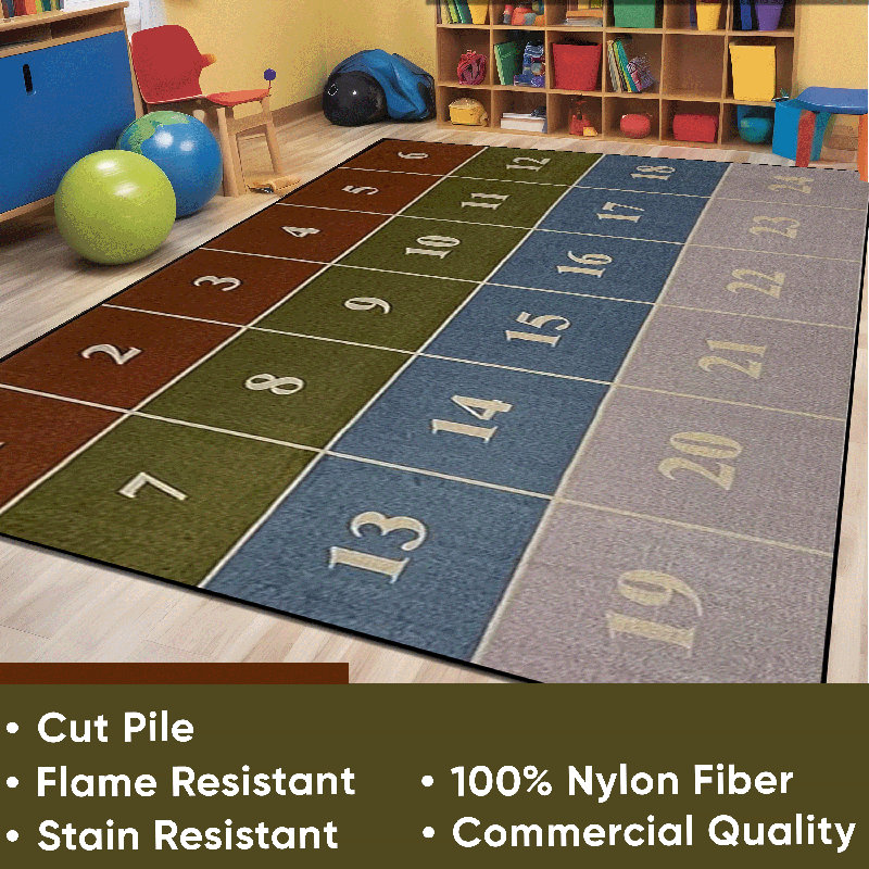 Tapis éducatif en nylon