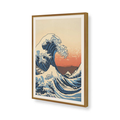 Blazing Swell Print on Archival Matte Paper
