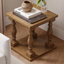 Demakis Mid-Century Modern Solid Wood End Table