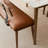 Brown Upholstered Bench