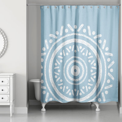 Rideau de douche simple Auviana