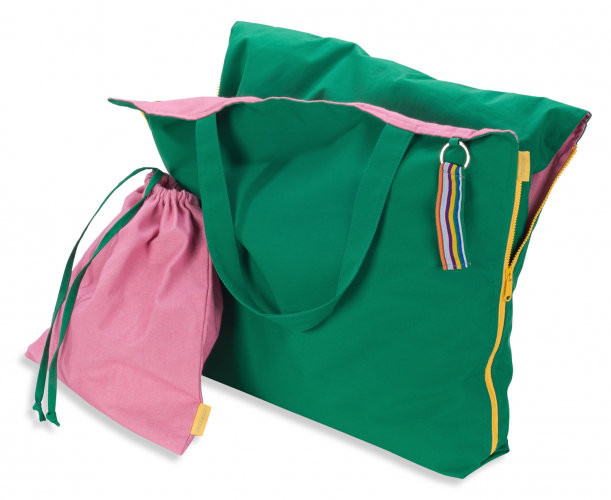 Hhooboz Garden Chair Cushion, Emerald/Green/Pink