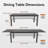 10-Person Extendable Patio Dining Set with Cushions