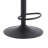 Swivel Upholstered Adjustable Height Counter Stool-107120735