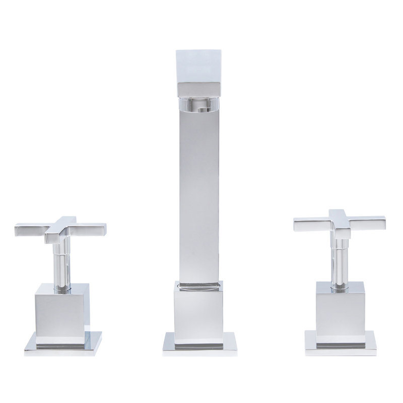 Muld Widespread 2-handle Bathroom Faucet, Chrome