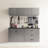 Series 32 In. W X 28 H 20 D Metal Wall Mounted Base Cabinet With Drawer Storage, Metallic Gray Finish, , Water And Heat , Enhanced Edge Banding Design Storage Unit, 32" 28" 20" D, Gray, &