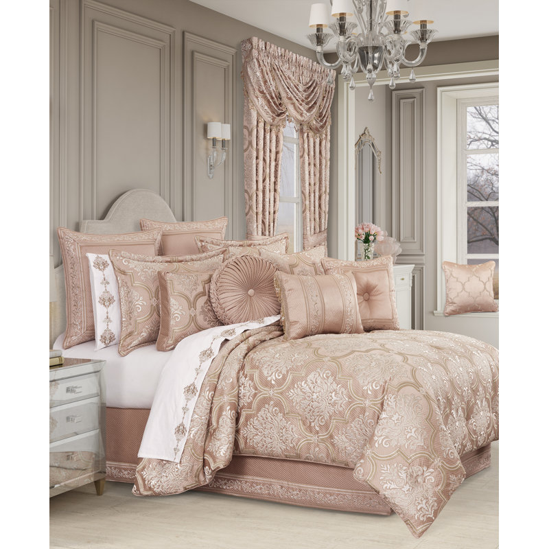 Rosewater Queen 4Pc. Comforter Set, Queen Comforter + 3 Additional Pieces