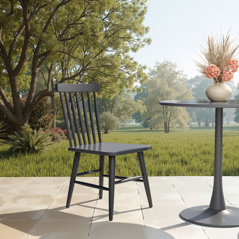 Zeilen Dining Chair (Set Of 2) Black, Black