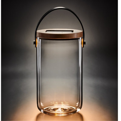 Handmade Glass Decorative Bottle