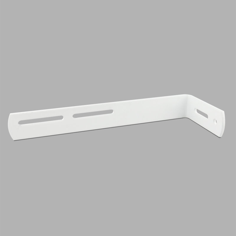 L Shape Support Bracket, 0.65" H x 7" W x 2" D