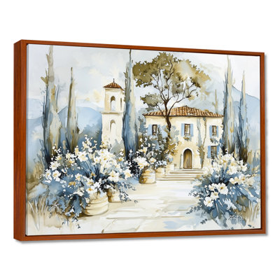«Tuscany's House Getaway In Italy III», reproduction sur toile