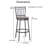Kanagy Swivel Counter Stool with Metal Frame-501359486-456016716