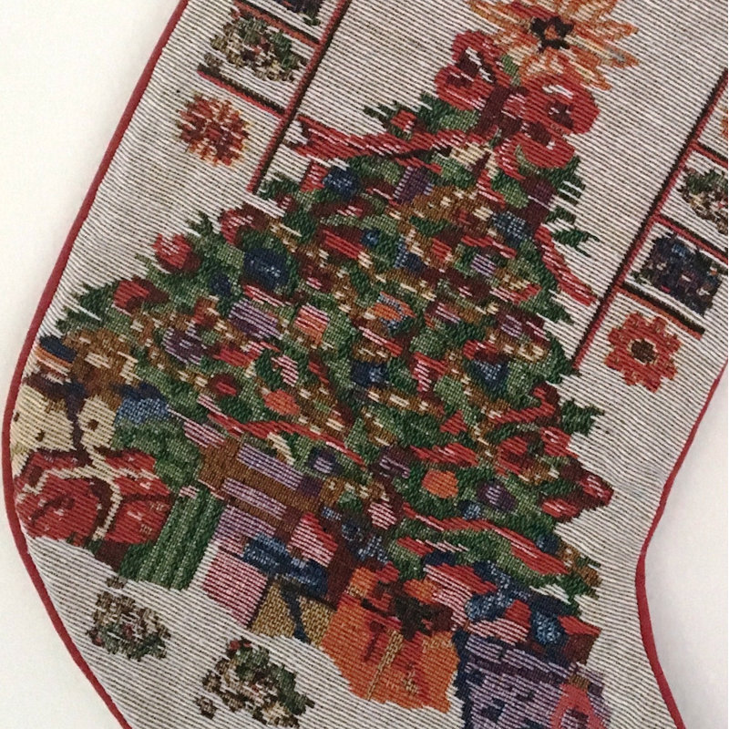 Christmas Tapestry Stocking