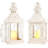 Set of 2 Decorative Candle Lantern