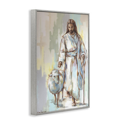 Il laisse les quatre-vingt-dix-neuf, art de la giclée encadrée, design par Linda Sperruche