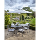 Capri 6 Seat Oval Set