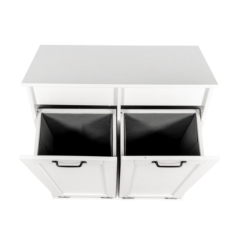 Armoire à linge avec 2 sacs intérieurs amovibles
