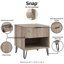 Table de chevet 20 po Dumbo-1489506560