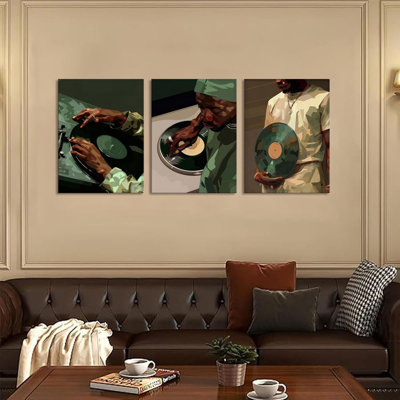 3 Piece Wrapped Canvas Print