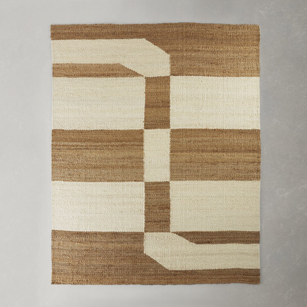 Whimsical Collection 100% Jute Accent Utility Rug