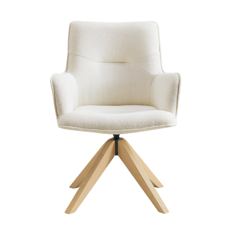 Chaise de bureau avec structure en bois
