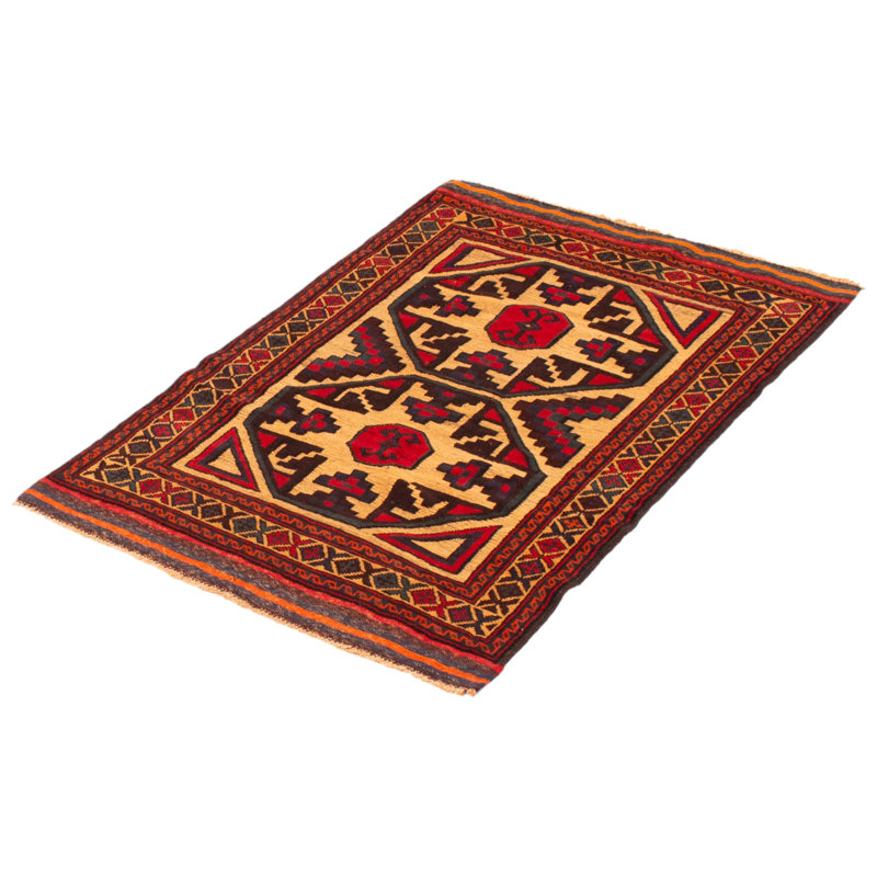 Tapis brun clair 3 pi 0 po x 4 pi 8 po Miruna