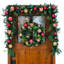Couronne de Noël artificielle 24 po Christmas
