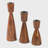  Handcrafted Hearth Taper Candlestick Set of 3-214295666