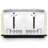 Redmond 4-Slice Extra Wide Slot 1650W Stainless Steel Toaster in Light Blue-92912083