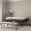 Couche de confort à mémoire de forme Lux Hybrid et système de ressorts de soutien-431828151