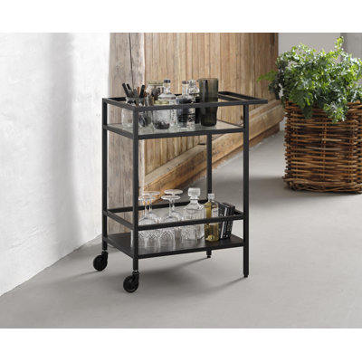 Damyla Metal Bar Cart