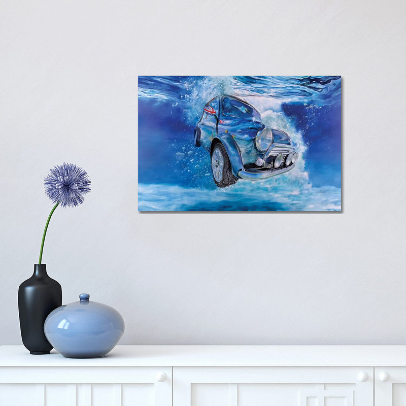 Mini 2 by Marcello Petisci - Print on Canvas, Wrapped Canvas, 30.48 cm H x 45.72 cm W