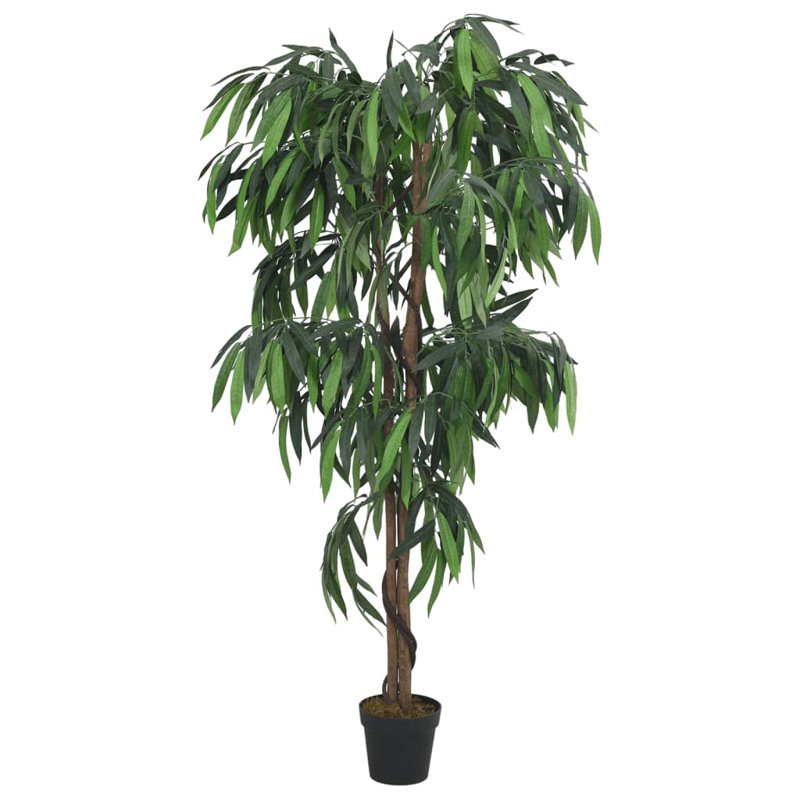 Faux Mango Tree in Pot, 180cm H x 96cm W