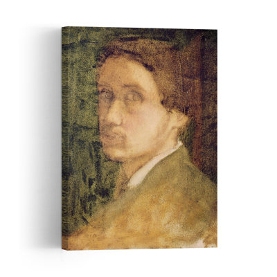 Autoportrait, vers 1852. Estampe d'art mural abstraite contemporaine.
