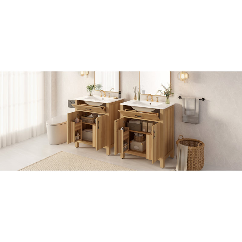 Single Bathroom Vanity with Top
