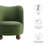 Monroe Boucle Fabric Accent Chair-104318234