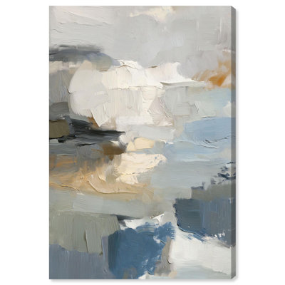 Cool Tone Canvas Print Green Wall Decor by Art Remedy