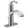 MOEN Glyde 1-Handle 1-Hole Bathroom Faucet with Drain Kit Included (Drain Included)