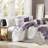 Lola 7 Piece Floral Cotton Comforter Set-1068225418-1068225412