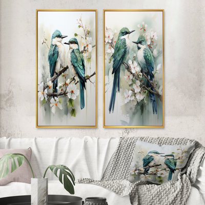 «Bird Serenade Of Feathers», 2 pièces