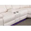 Ensemble de canapé modulaire inclinable électrique en cuir 3 pièces avec éclairage à DEL de 201 po (ensemble de 3)-218032903