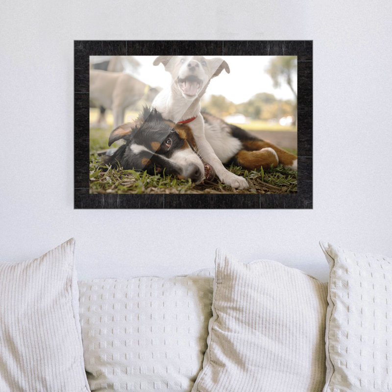 Cadre photo en bois massif Bordeaux, L 17 po x H 21 po