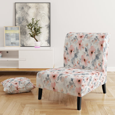 Fauteuil de chambre Floral - fauteuil de chambre rose Cloudy Blossoms