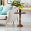 Piédestal simple en bois massif Hemuna-2079492899