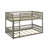 Queen Over Queen Bunk Bed With Ladder-1137043150