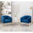 Mariantonietta Velvet Barrel Chair-914736331