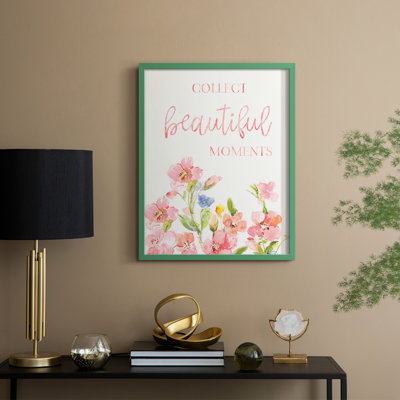 Beautiful Moments Framed Print - Solid Wood